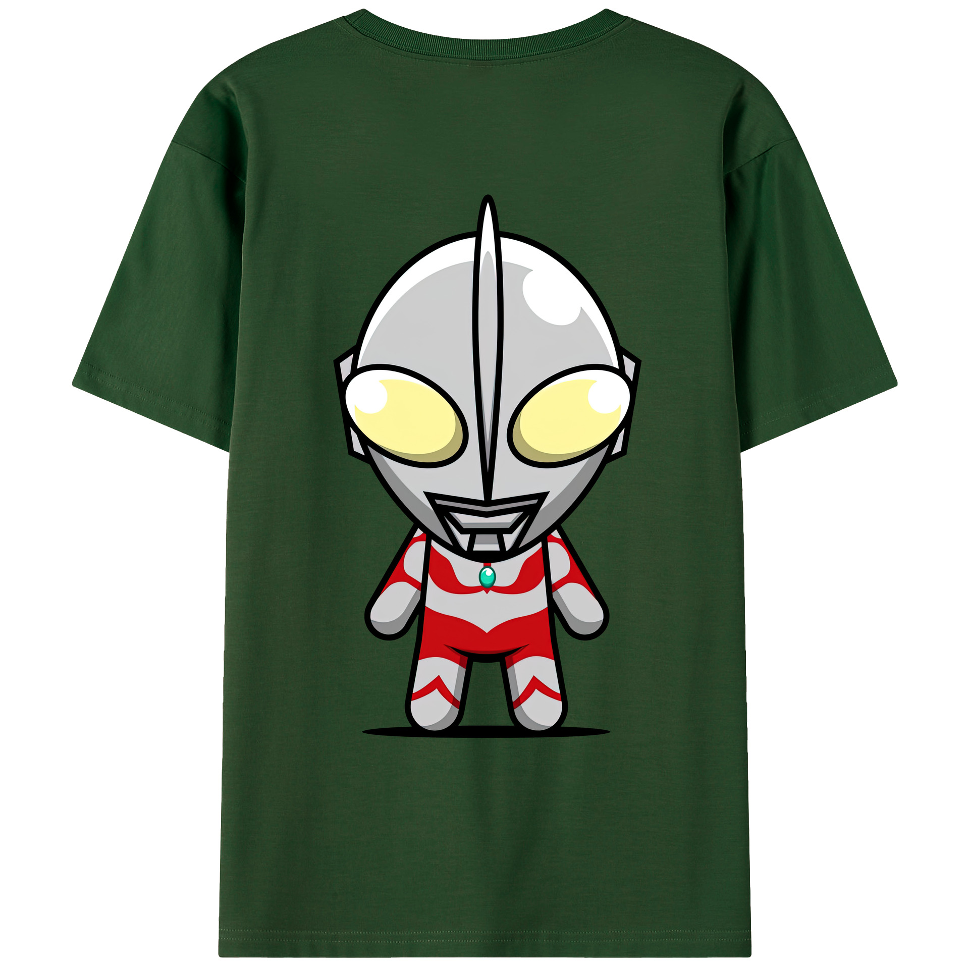 （画像用） ウルトラマン Ultraman 綿100％半袖Tシャツ（背面プリント）